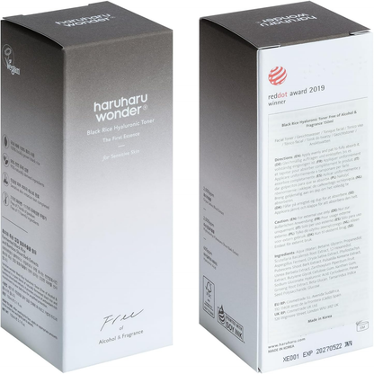 Wonder – Tónico Hidratante de Arroz Negro para Piel Sensible 150 ml